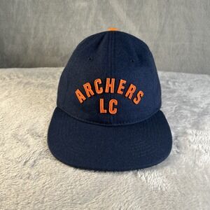 Utah Archers Lacrosse Hat Mens Blue Wool Strap Back Premiere Lacrosse League